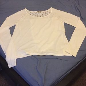 Lucky Brand Lace Mixed Thermal, White